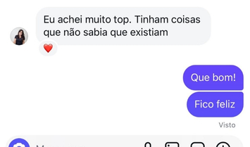 Print de depoimento de aluno elogiando aprendizado no curso evoto